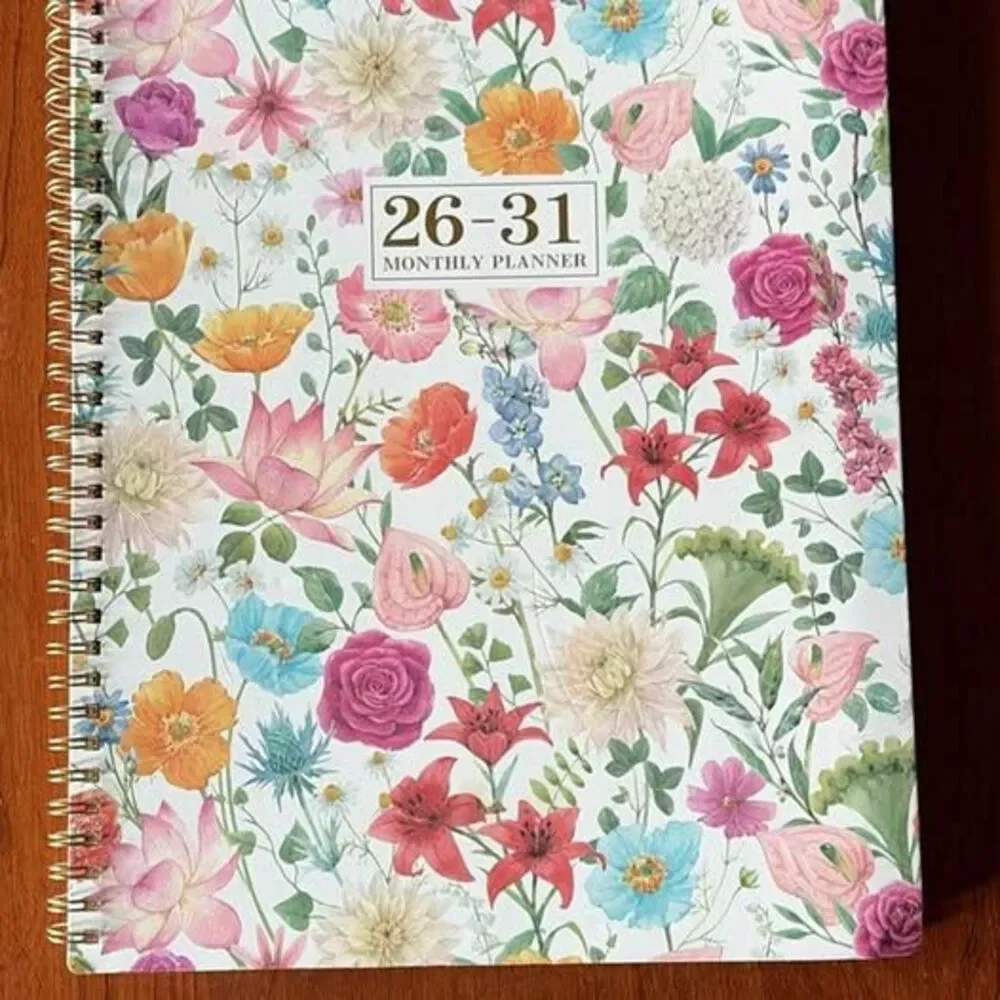 Floral 2026-2031 Monthly Planner